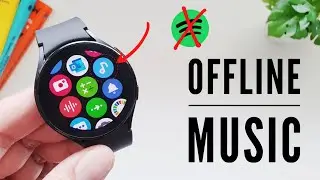 How to get offline Music on Galaxy Watch 4 without Spotify!!