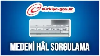E-Devlet Evli Bekar Sorgulama | E-Devlet Medeni Hal Sorgulama