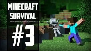 Kamp alanı ve Demir set!!! / minecraft survival Bölüm 3