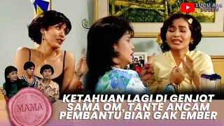 KETAHUAN LAGI DI GENJOT SAMA OM, TANTE ANCAM PEMBANTU BIAR GAK EMBER - MAMA
