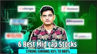 Best Mid Cap with Strong Q2 Earning || Mid Cap Stocks For Future || 6 Best Mid Cap Stocks || 