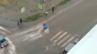 4 сентября потоп  в Уфе