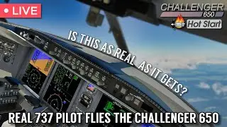 Hot Start Challenger 650 | The Most Detailed Aircraft EVER | X-Plane 11