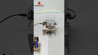#shorts 🐞Using ESP32 for a real-time automatic pet feeder🐕🐈‍⬛#keyestudio #arduino #esp32 #kits #feed