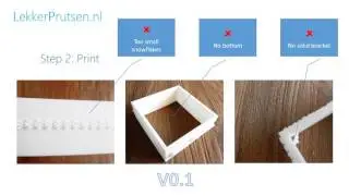 3D Print learning proces