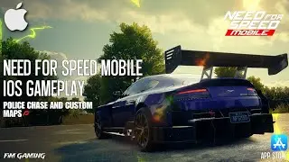 Need For Speed Mobile Police chase and Custom Maps Gameplay | Iphone 15 Pro Max