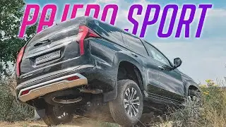 The new Mitsubishi Pajero Sport's main feature! City and off-road test drive of the new Pajero Sport