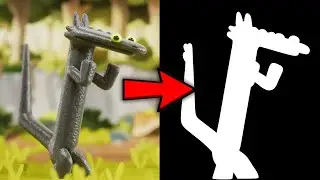 Toothless Dancing in 3D + ALPHA