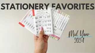 Minimalistic And Practical Stationery Favorites | Mid Year 2024