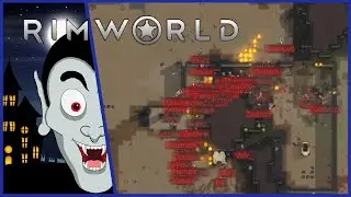 Massive Raid | Rimworld Biotech 500% Sanuophage Part 54