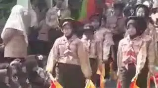 Dance Semaphore Pembukaan ekskul pramuka @SDN KRANJI 1 BEKASI