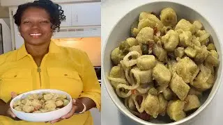 Escabeche | Marinated Pickle Green Banana Salad