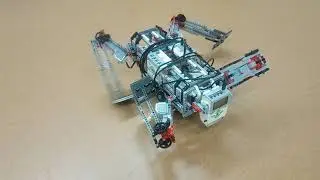 Четвероногий робот из Lego Mindstorms EV3