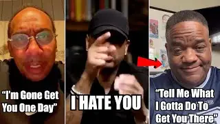 Stephen A Smith NUCLEAR WARNING To Jason Whitlock, Whitlock SHOOTS BACK - Beef Over Allen Iverson?!