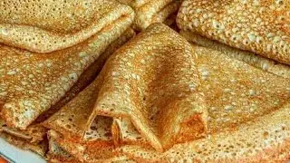 1001-ДЫРОЧКА. НАСТОЯЩИЕ РУССКИЕ БЛИНЧИКИ ИЗ МОЛОКА + ГАЗИРОВАННАЯ ВОДА.