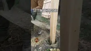 Installing Fence posts