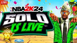STARTER 3 GRIND IN NBA 2K24 PARK! TOP 10 RANKED GRIND w/ BEST BUILD & BEST JUMPSHOT NBA2K24
