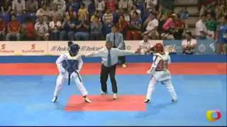 Guadalupe Ruiz (MEX) v Sandra Vanegas (COL) | Taekwondo at the 2011 Pan Am Games