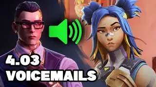 *NEW* CHAMBER Wants NEON to UNLEASH Her Full Potential | VALORANT Lore 4.03 Voicemails