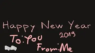 Happy New Year guys