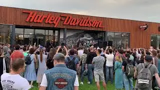 Борис Гребенщиков и группа "Аквариум" в Harley-Davidson Казань, 1 июня 2019 года