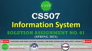 CS507 Assignment No. 1 Solution Spring 2021 | CS507 Assignment 1 Solution 2021