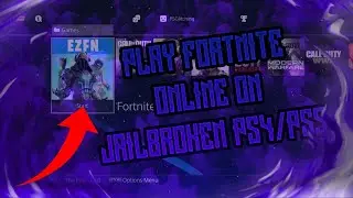PLAY FORTNITE ONLINE ON JAILBROKEN PS4 & PS5 [EZFN]