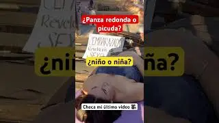 Descubrimos si la forma de la panza te dice el género del bebé 🤓