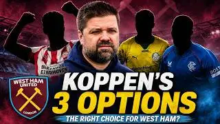 Nils Koppen’s 3 West Ham Transfer Options as Man Utd Move for Summerville | West Ham News Today