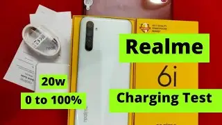 Realme 6i Charging test after update ||⚡⚡ |20w vooc charger || [0 to 100%]😱😱