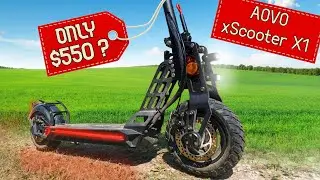 XScooter X1 review (BEST under 550$)    SUPER FAST!!