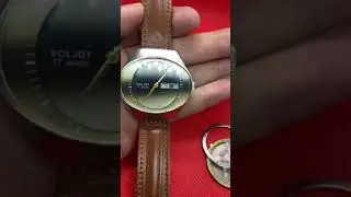 Poljot Fisheye Stadium Rare Vintage Soviet Russian Watch