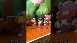 EXCLUSIVE Paper Mario TTYD on switch: BONUS Edition Battle Stage Diorama built!