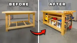I Supercharged My 2x4 Workbench