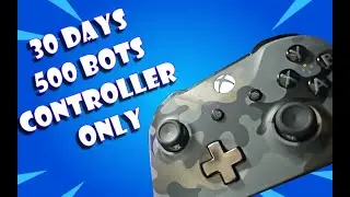 30 days Challenge! 500 Bots a Day. From MK to Controller.