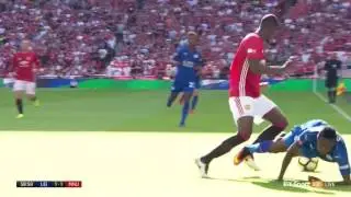 Eric Bailly vs Leicester City   The FA Community Shield 70816   HD HD, 720p
