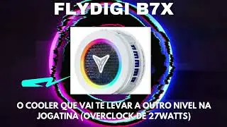 Flydigi B7x Cooler Magnético: O Melhor Desempenho para Gamers! Análise Completa e Detalhada