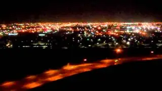 American Airlines 767-300 landing Miami from Rio de Janeiro Business Class