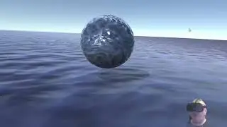 Water through Texture Distortion with C#/Unity in Virtual Reality (VR)