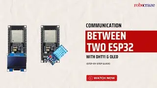 ESP32 Wi-Fi Client-Server | DHT11 Sensor to OLED Display | IoT Project Tutorial