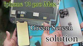 Iphone 13 , 13 pro Green display solution  only one jumper #iphone #greenscreen
