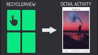 Detail Activity With Data Position Recyclerview Items OnClick Android