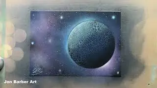 Crackle Planet - Spray Paint Art - Crackle Effect Spray Paint