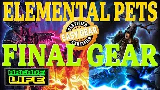Grim Dawn - Elemental Pets Build - Level 94 - Final EASY GEAR setups - 2022 - v1.1.9.4