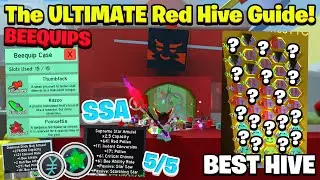 The ULTIMATE Red Hive Guide! | Bee Swarm Simulator 🐝