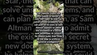 The OpenAI chaos, has been linked to Q*. Sam Altman appears to admit secret new doomsday AI system