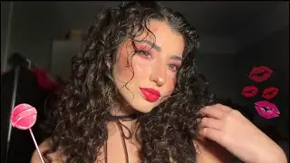 The Most Gorgeous Girl In The World Gives You Tingles ✨ ASMR Mouth Sounds/Lolli & Personal Attention