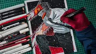 Drawing Chainsaw Man - Denji | チェンソーマン