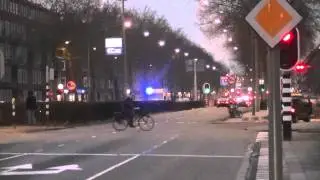 BIJNA ONGEVAL!!!!!!! Ambulance met spoed naar een Melding