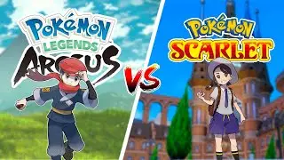 Is Pokémon Legends Arceus BETTER than Pokémon Scarlet and Violet?